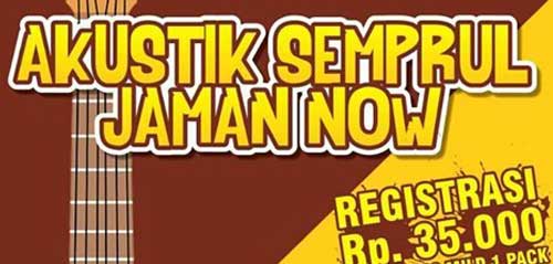 Akustik Semprul Jaman Now