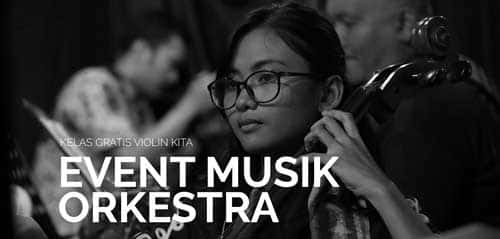Kelas Gratis Belajar Biola dari Kita Anak Negeri Kita Anak Negeri