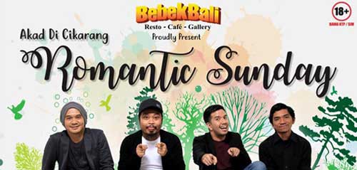 Romantic Sunday Bersama Payung Teduh Romantic Sunday