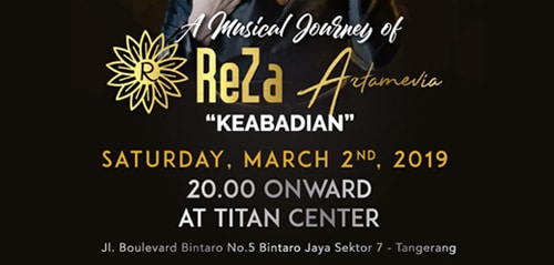 Perjalanan Musik Reza di A Musical Journey of Reza Artamevia Konser Reza Artamevia