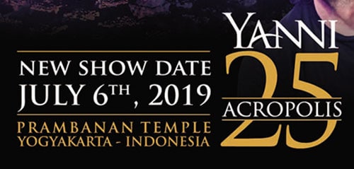Konser 25th Anniversary Acropolis di Candi Prambanan Konser 25th Anniversary Acropolis Berlatar Megahnya Candi Prambanan