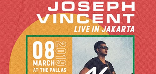 Konser Tunggal Joseph Vincent di The Pallas Konser Tunggal Joseph Vincent di The Pallas, SCBD, Jakarta