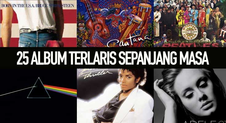 Album Barat Terlaris Sepanjang Masa