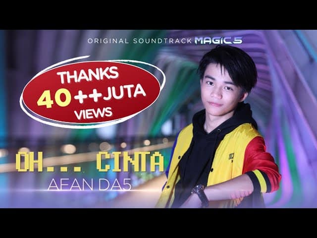 Afan DA5 - OH CINTA (Ost Magic 5) 