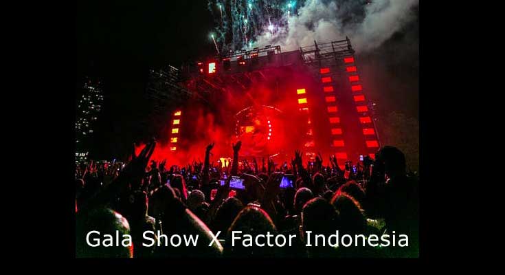 15 Kontestan Bersaing di Gala Show X Factor Indonesia Gala Show X Factor Indonesia