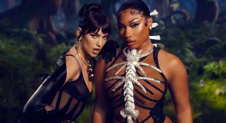 Kolaborasi Megan Thee Stallion dan Dua Lipa Megan Thee Stallion dan Dua Lipa